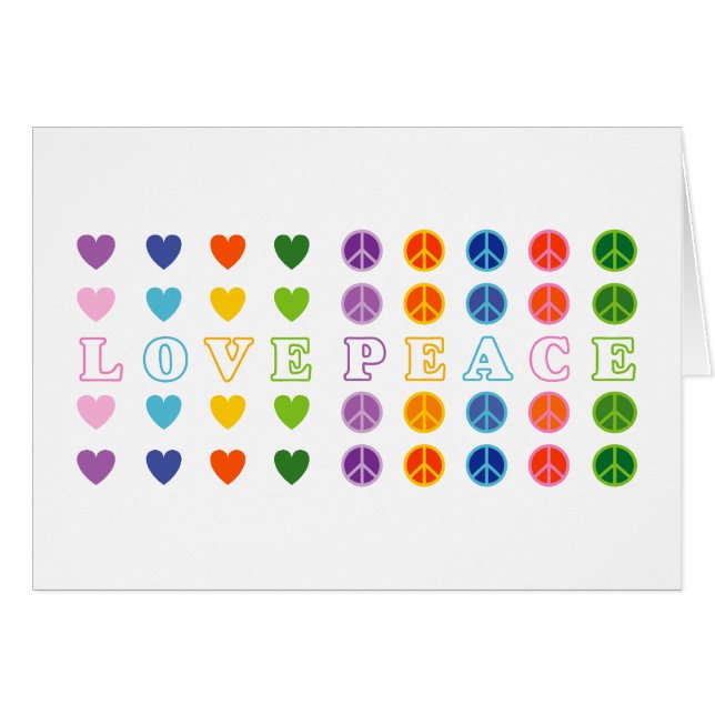 Liebe und Frieden (02) (Vorderseite (Horizontal))
