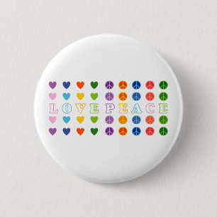 Liebe und Frieden (02) Button
