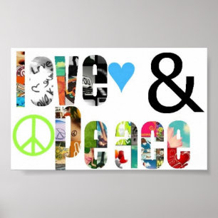 Liebe und Frieden Poster