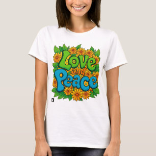 Liebe und Frieden T-Shirt
