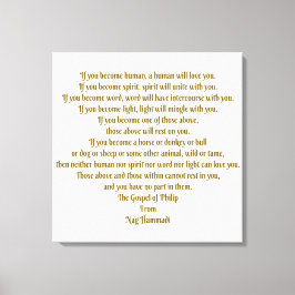 Liebe und Geist Leinwanddruck