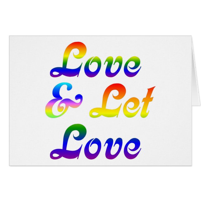 LIEBE UND GELASSEN LIEBE (Vorderseite (Horizontal))