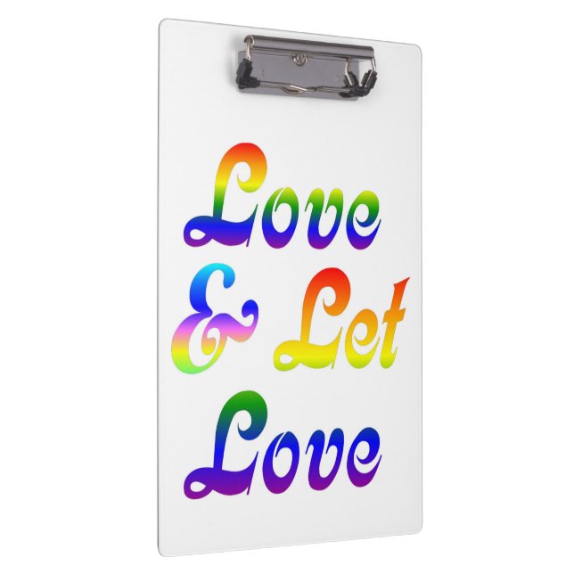 LIEBE UND GELASSEN LIEBE KLEMMBRETT (Rechts)