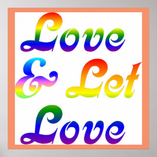 LIEBE UND GELASSEN LIEBE POSTER