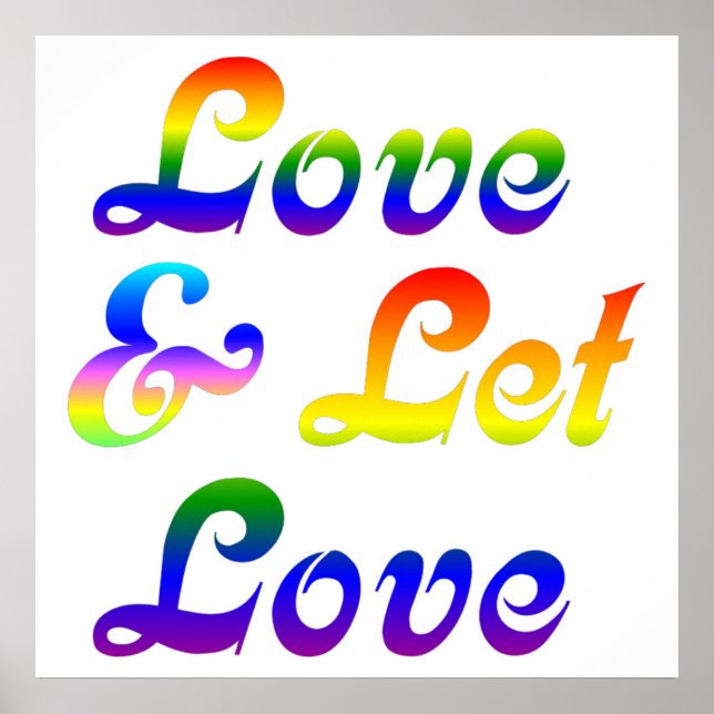 LIEBE UND GELASSEN LIEBE POSTER (Vorne)