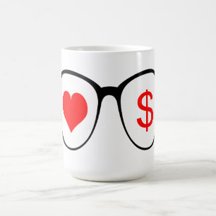 Liebe und Geld - Tassen