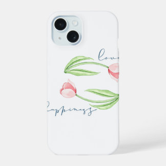 Liebe und Glück iPhone 15 Hülle