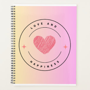 Liebe- und GlücksNotebook Planer