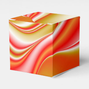 Liebe und Gold Abstract 3D Regenbogenkunst Geschenkschachtel