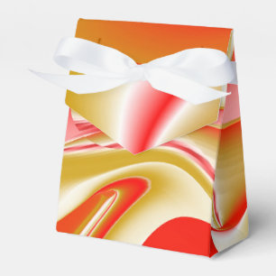 Liebe und Gold Abstract 3D Regenbogenkunst Geschenkschachtel