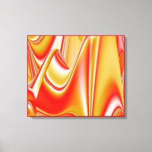 Liebe und Gold Abstract 3D Regenbogenkunst Leinwanddruck