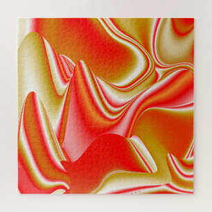 Liebe und Gold Abstrakt 3D Rainbowart