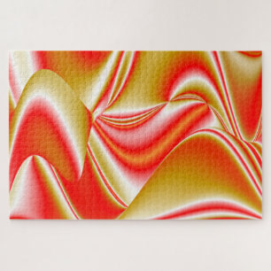 Liebe und Gold Abstrakt 3D Rainbowart
