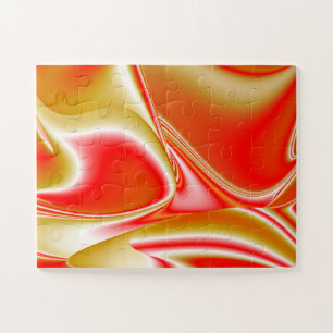 Liebe und Gold Abstrakt 3D Rainbowart