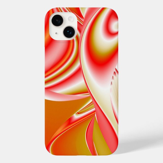 Liebe und Gold Abstrakt 3D Rainbowart Case-Mate iPhone 14 Plus Hülle (Rückseite)