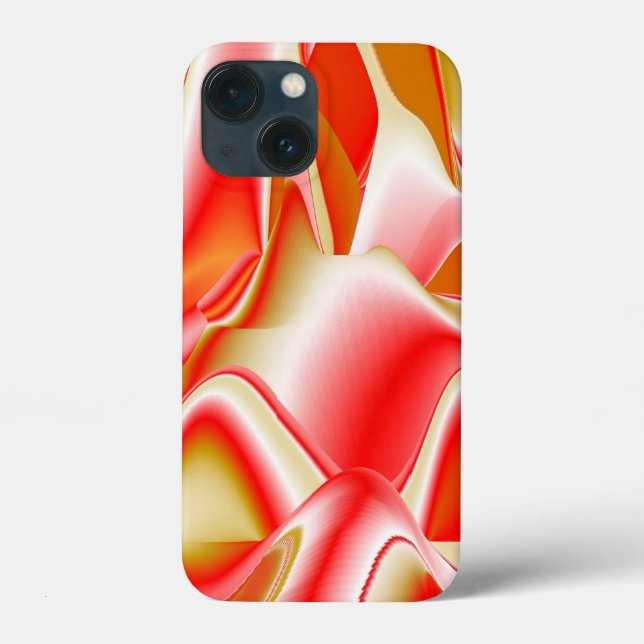 Liebe und Gold Abstrakt 3D Rainbowart Case-Mate iPhone Hülle (Rückseite)