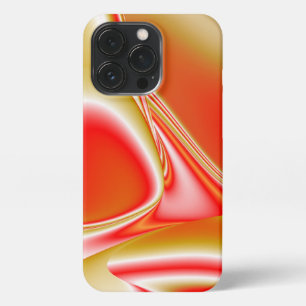 Liebe und Gold Abstrakt 3D Rainbowart iPhone 13 Pro Hülle