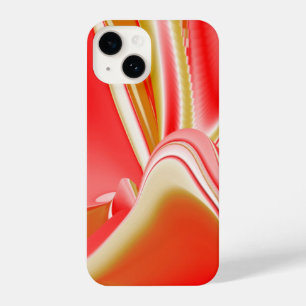 Liebe und Gold Abstrakt 3D Rainbowart iPhone 14 Hülle