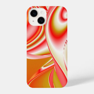 Liebe und Gold Abstrakt 3D Rainbowart iPhone 14 Hülle