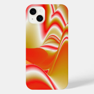 Liebe und Gold Abstrakt 3D Rainbowart iPhone 14 Plus Hülle