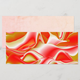 Liebe und Gold Abstrakt 3D Rainbowart Karte