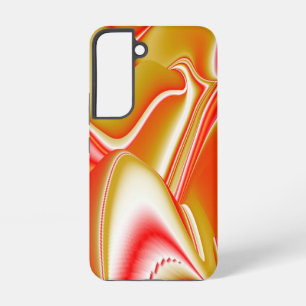 Liebe und Gold Abstrakt 3D Rainbowart Samsung Galaxy Hülle
