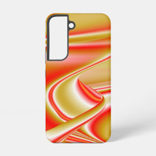 Liebe und Gold Abstrakt 3D Rainbowart Samsung Galaxy Hülle