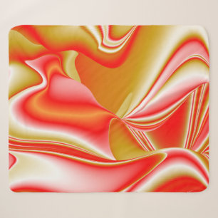 Liebe und Gold Abstrakt 3D Rainbowart Sherpadecke