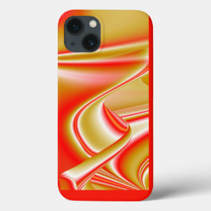Liebe und Gold Abstrakt 3D Regenbogenkunst Case-Mate iPhone Hülle
