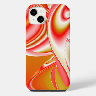 Liebe und Gold Abstrakt 3D Regenbogenkunst iPhone 14 Plus Hülle