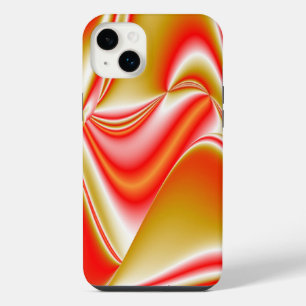 Liebe und Gold Abstrakt 3D Regenbogenkunst iPhone 14 Plus Hülle