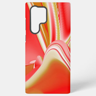 Liebe und Gold Abstrakt 3D Regenbogenkunst Samsung Galaxy Hülle