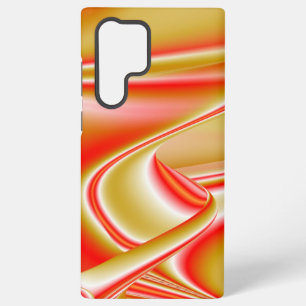 Liebe und Gold Abstrakt 3D Regenbogenkunst Samsung Galaxy Hülle