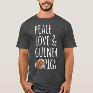 Liebe und Guinea T-Shirt