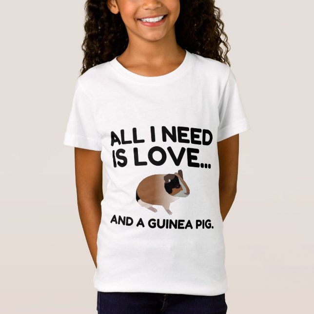 Liebe UND Guinea T-Shirt (Vorderseite)