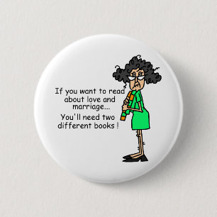 Liebe-und Heirat-Spaß Button