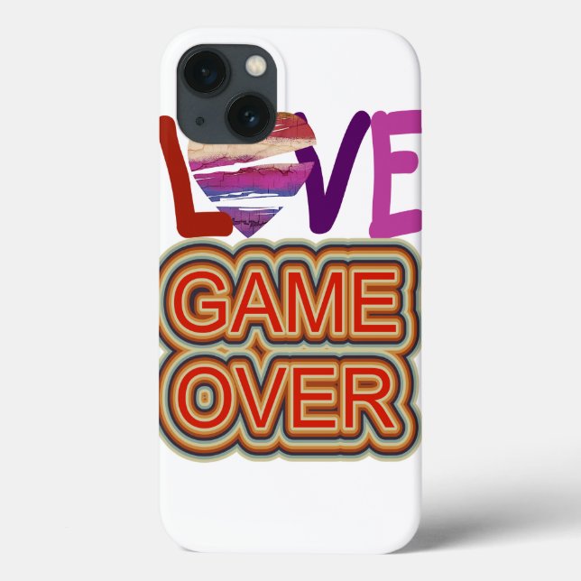 Liebe und Herzspiel Case-Mate iPhone Hülle (Rückseite)