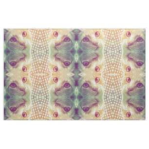 Liebe und Hingabe - Cat Portrait Pattern Stoff
