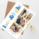 "Liebe und Licht" Galerie 3 Foto Hanukkah Feiertagskarte<br><div class="desc">Diese schönen Hanukkah Grußkarten sind vollständig anpassbar. Fügen Sie Ihr eigenes Foto und Ihre Nachricht für eine von einem freundlichen Design.</div>