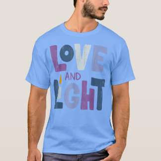 Liebe und Licht Hanukka T-Shirt
