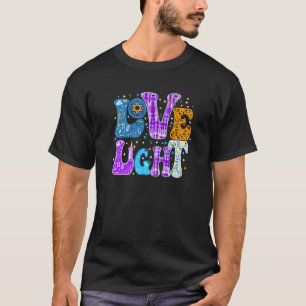 Liebe und Licht Lass uns Chanukka Hanukkah Boy leu T-Shirt