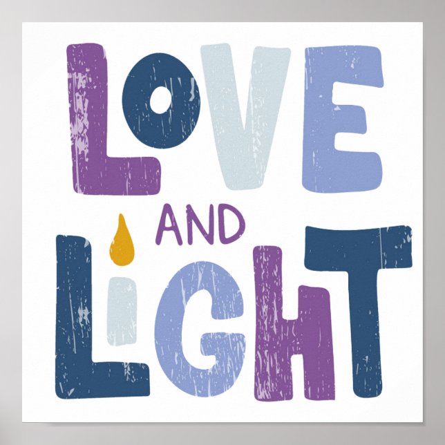 Liebe und Licht Poster (Vorne)
