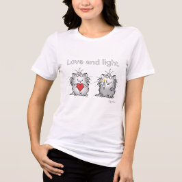 LIEBE UND LICHT von Sandra Boynton Tri-Blend Shirt