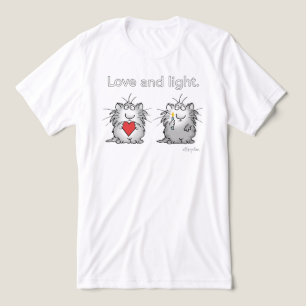 LIEBE UND LICHT von Sandra Boynton Tri-Blend Shirt