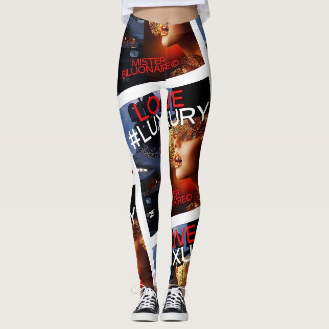 LIEBE und LUXUS von PEAF DOVE© Leggings (Vorderseite)