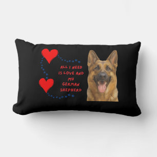 Liebe und mein deutsches Schäferkissen 🐾 ❤️ Lendenkissen