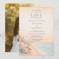 Liebe und Miami Beach Foto Strandhochzeit