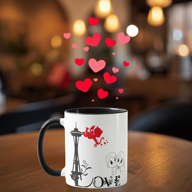 Liebe und Monument Personalisierter Becher Tasse (Von Creator hochgeladen)