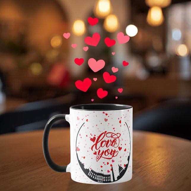Liebe und Monument Personalisierter Becher Tasse (Von Creator hochgeladen)