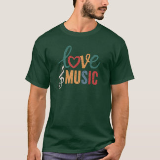 Liebe und Musik D1 T-Shirt